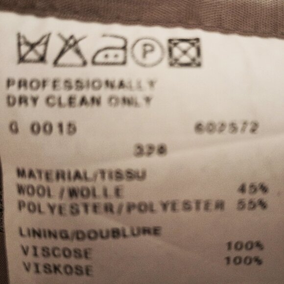 Nino Bosch Men 2 Piece Tan Suit - Picture 9 of 16